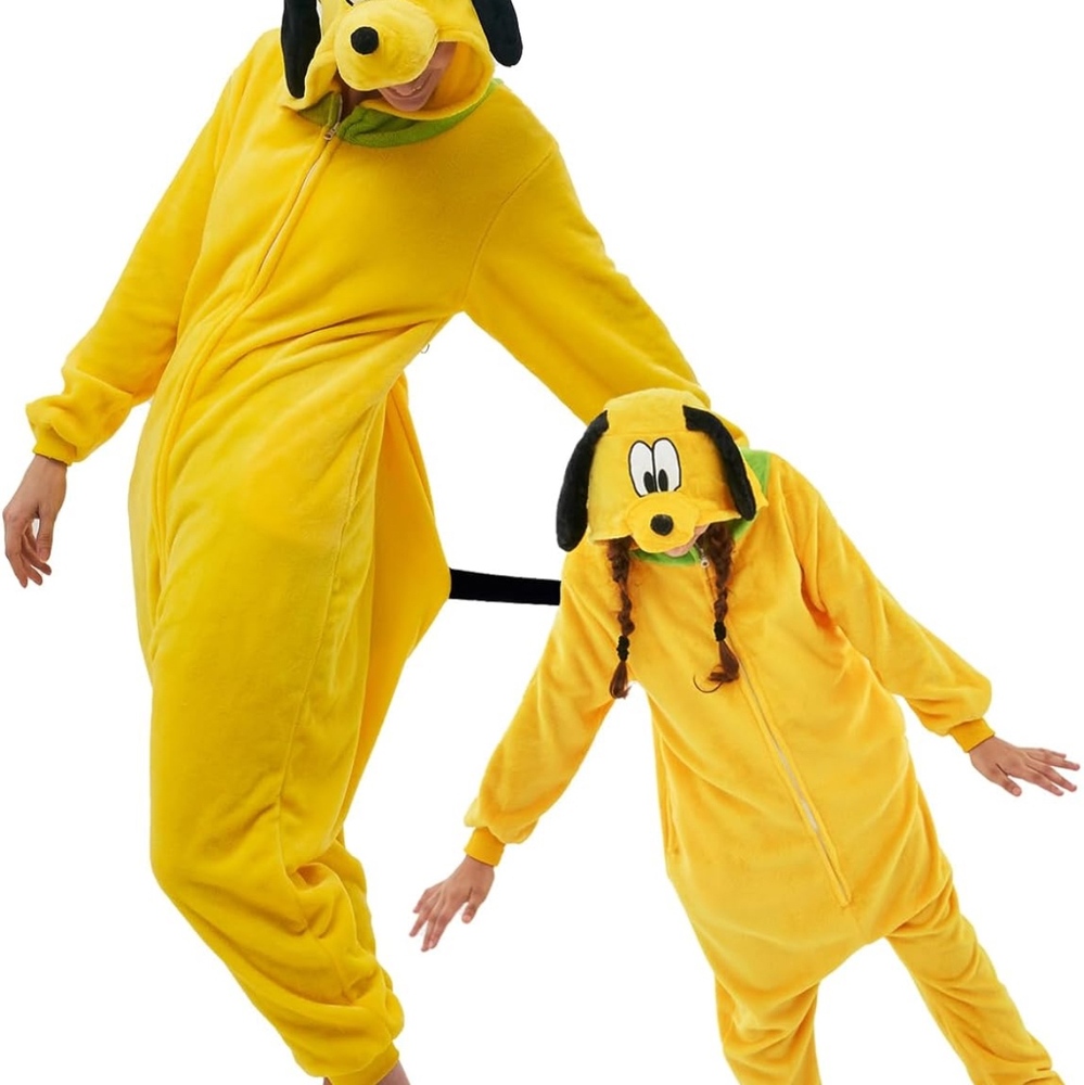 Pluto Unisex Adult Onesie One Piece Costume Cosplay Sleepwear
